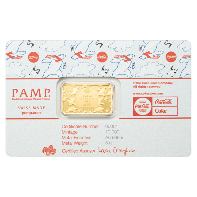 PAMP-可口可樂®假日北極熊-5克