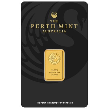 澳洲伯斯PERTH-經典袋鼠-5克金條