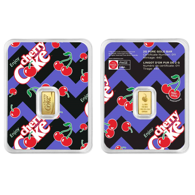 瑞士PAMP-可口可樂®櫻桃可樂-2克