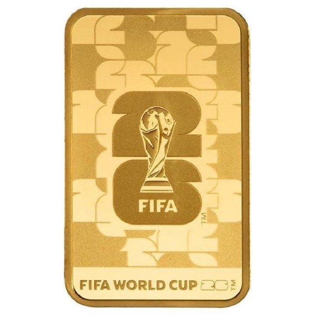 瑞士PAMP-官方授權2026超級盃足球FIFA-5克
