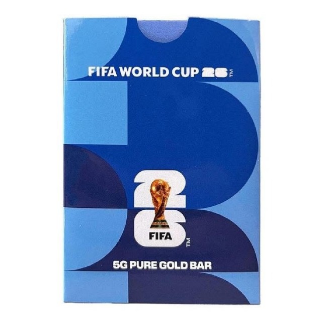 瑞士PAMP-官方授權2026超級盃足球FIFA-5克