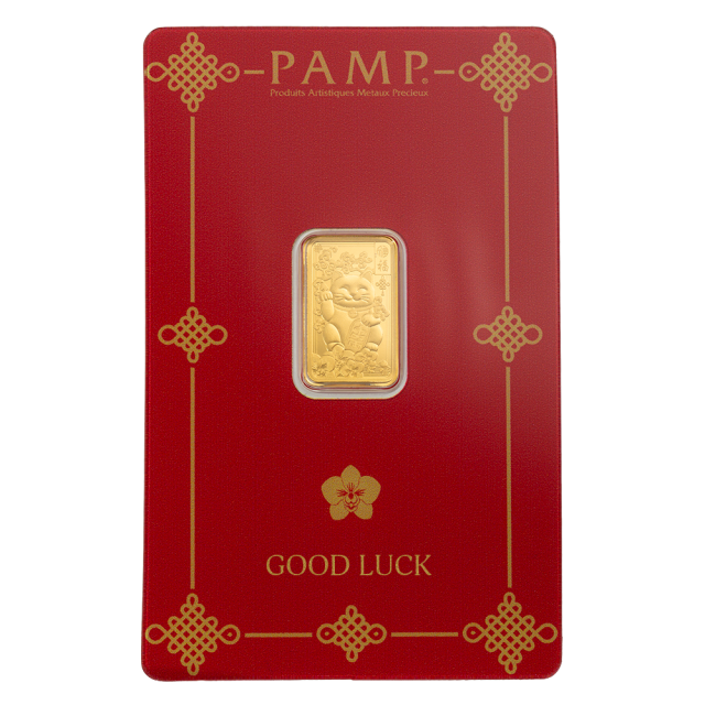 瑞士PAMP-好運招財貓-2.5克