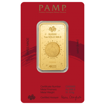 瑞士PAMP-生肖系列2026馬年-1盎司